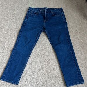 Faherty Men's Classic Blue Straight Jeans